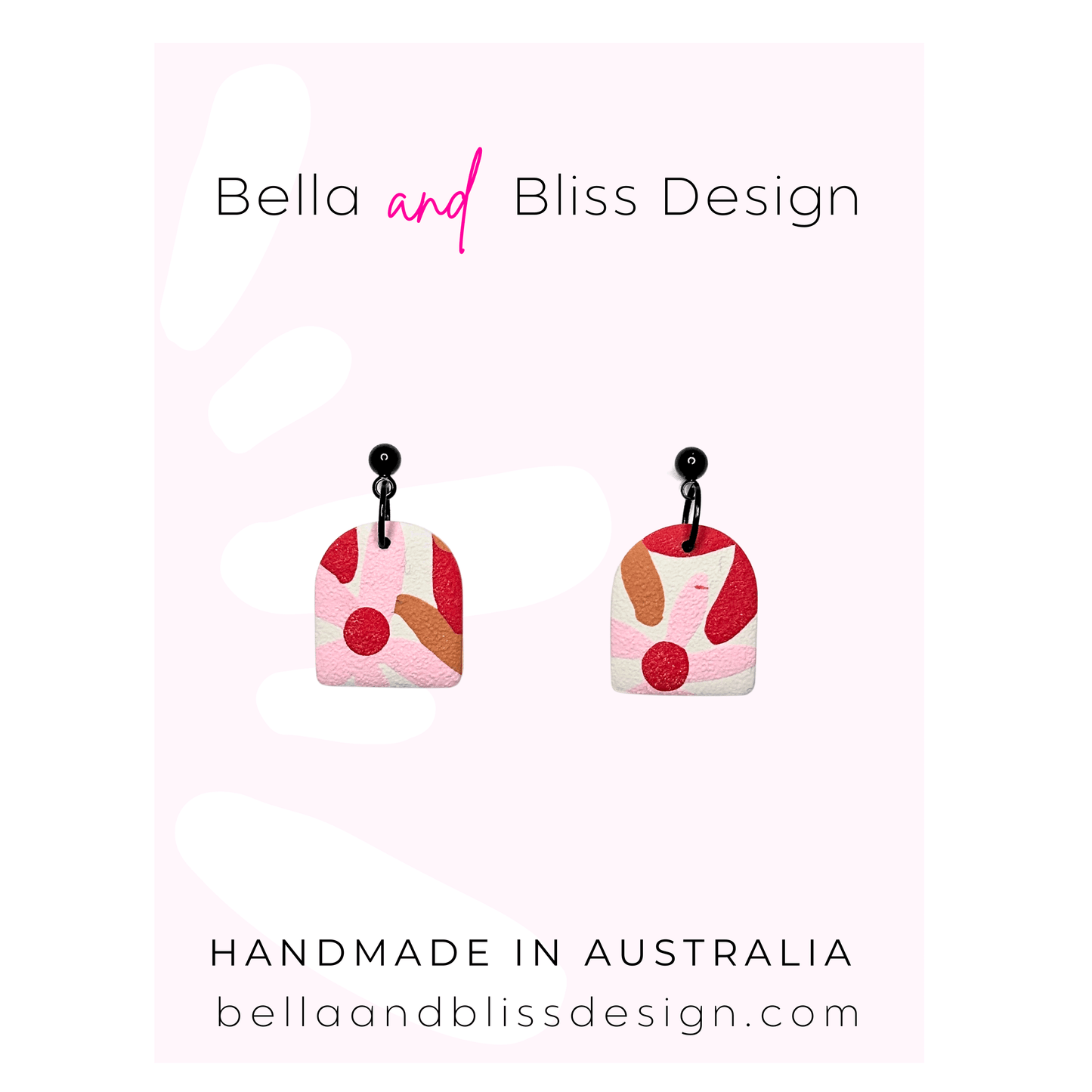 Retro inspired earring