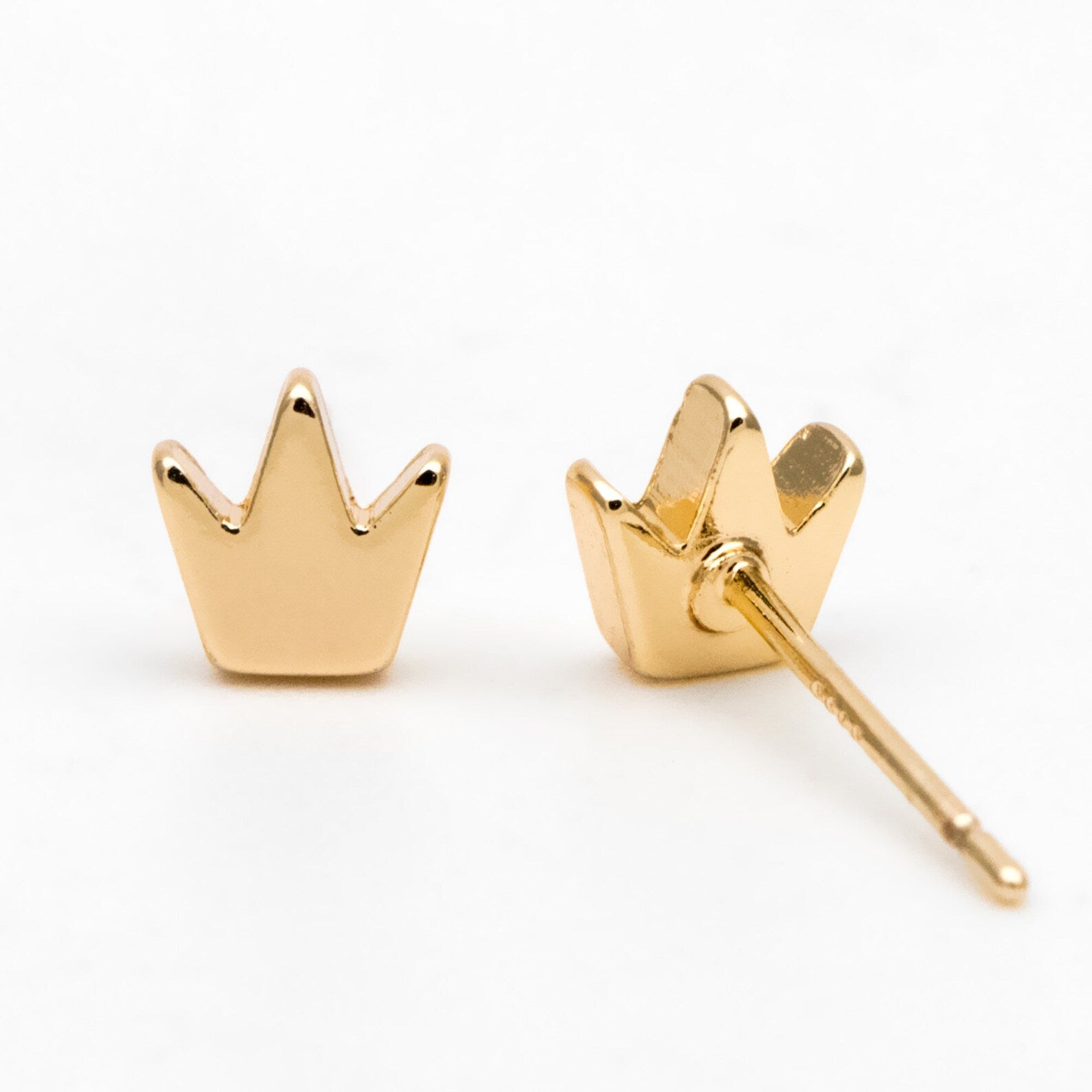 Crown earrings