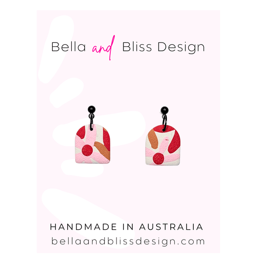 Retro inspired earring